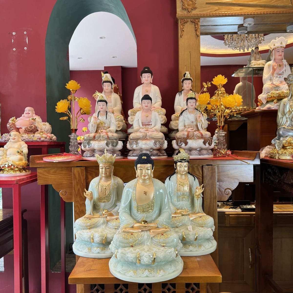 Phân Loại Tượng Phật Giá Rẻ Theo Chất Liệu